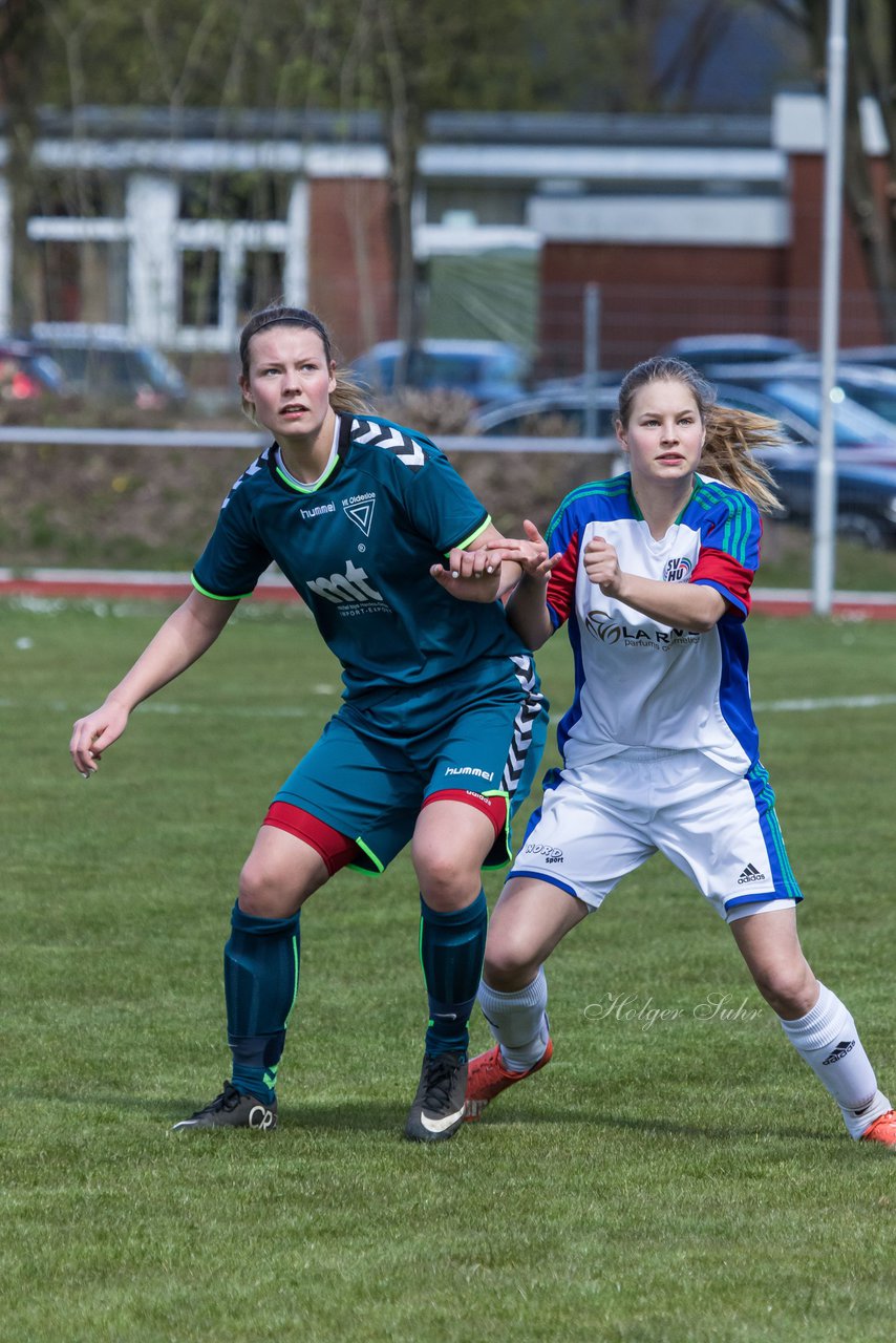 Bild 423 - wBJ VfL Oldesloe - SV Henstedt Ulzburg : Ergebnis: 3:3